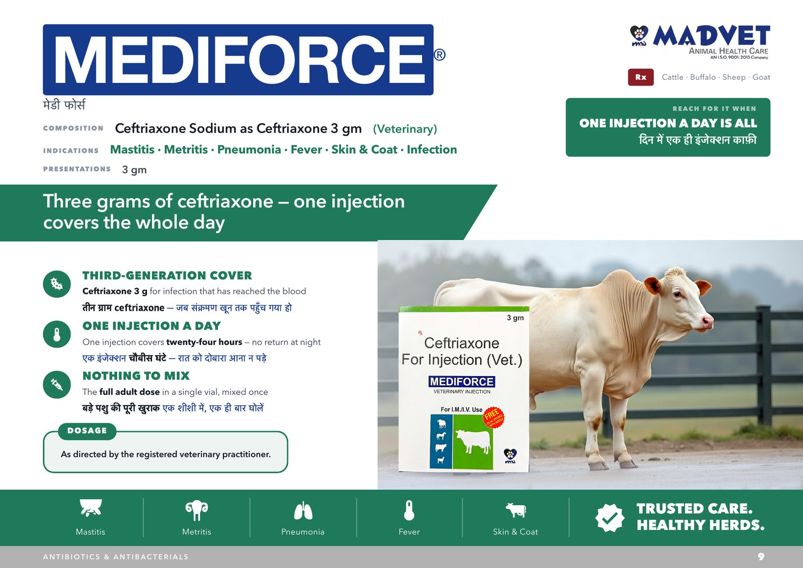MEDIFORCE 4gm — what is sent