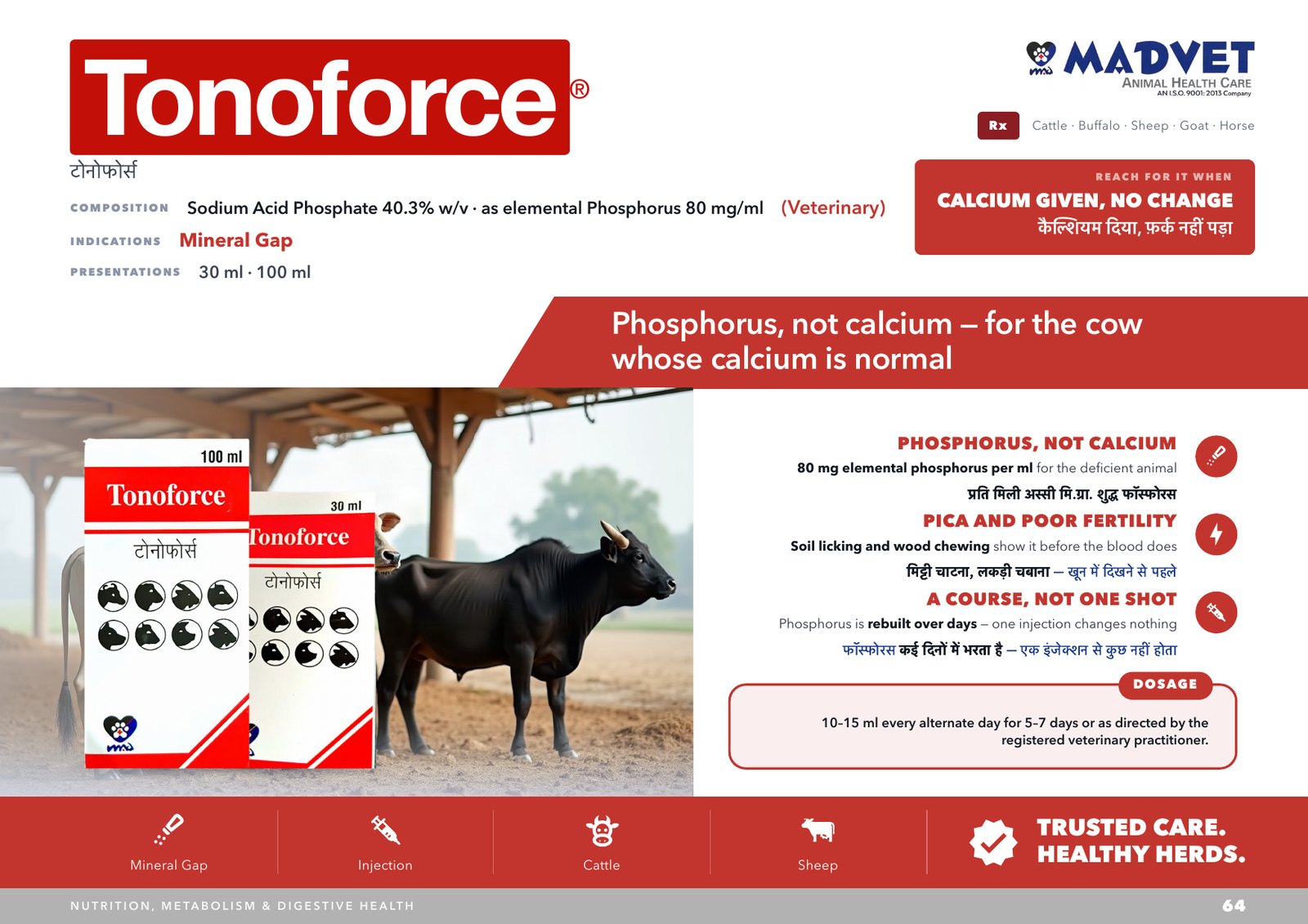 Tonoforce 30ml — what is sent